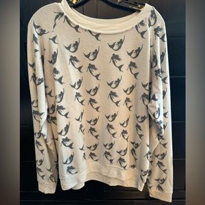 Love All Things Fabulous Mermaid Raglan Pullover. Size Large